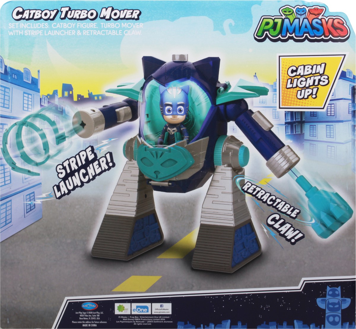 slide 3 of 11, PJ Masks 3+ Stripe Launcher Catboy Turbo Mover 1 ea, 1 ea