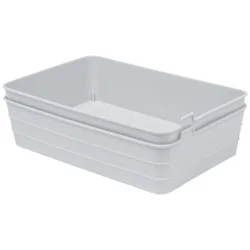 Starplast Flexi Medium Rectangular White Bins