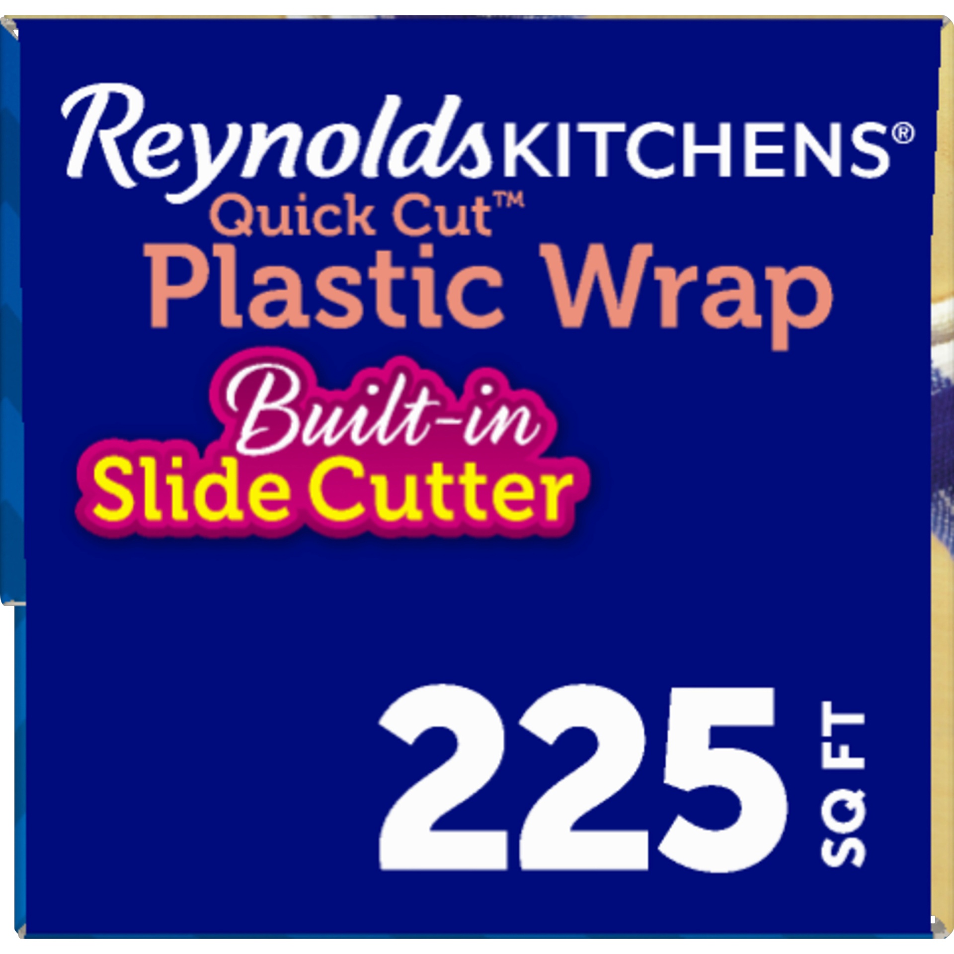 slide 5 of 6, Reynolds Kitchens Plastic Wrap 1 ea, 225 sq ft