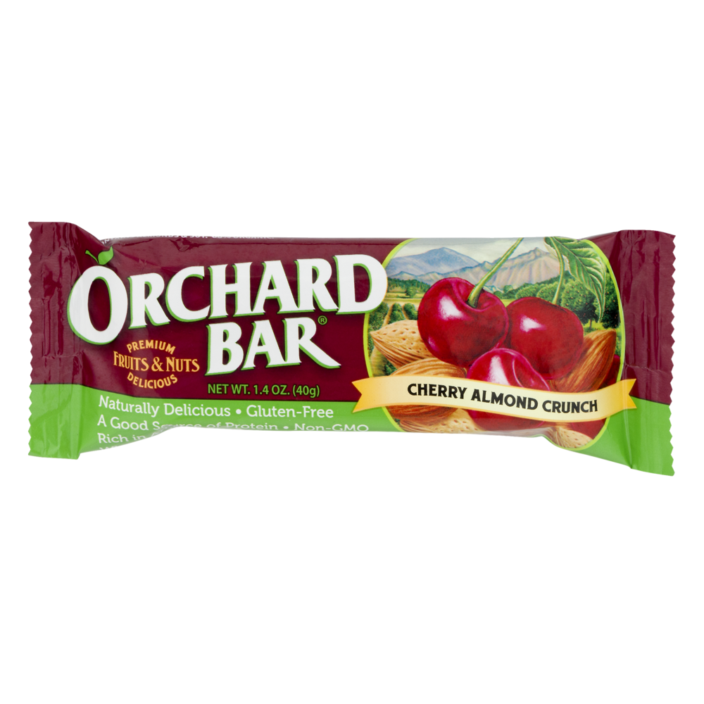 slide 1 of 1, Liberty Orchards Orchard Bar Fruit & Nuts Cherry Almond Crunch, 1.6 oz