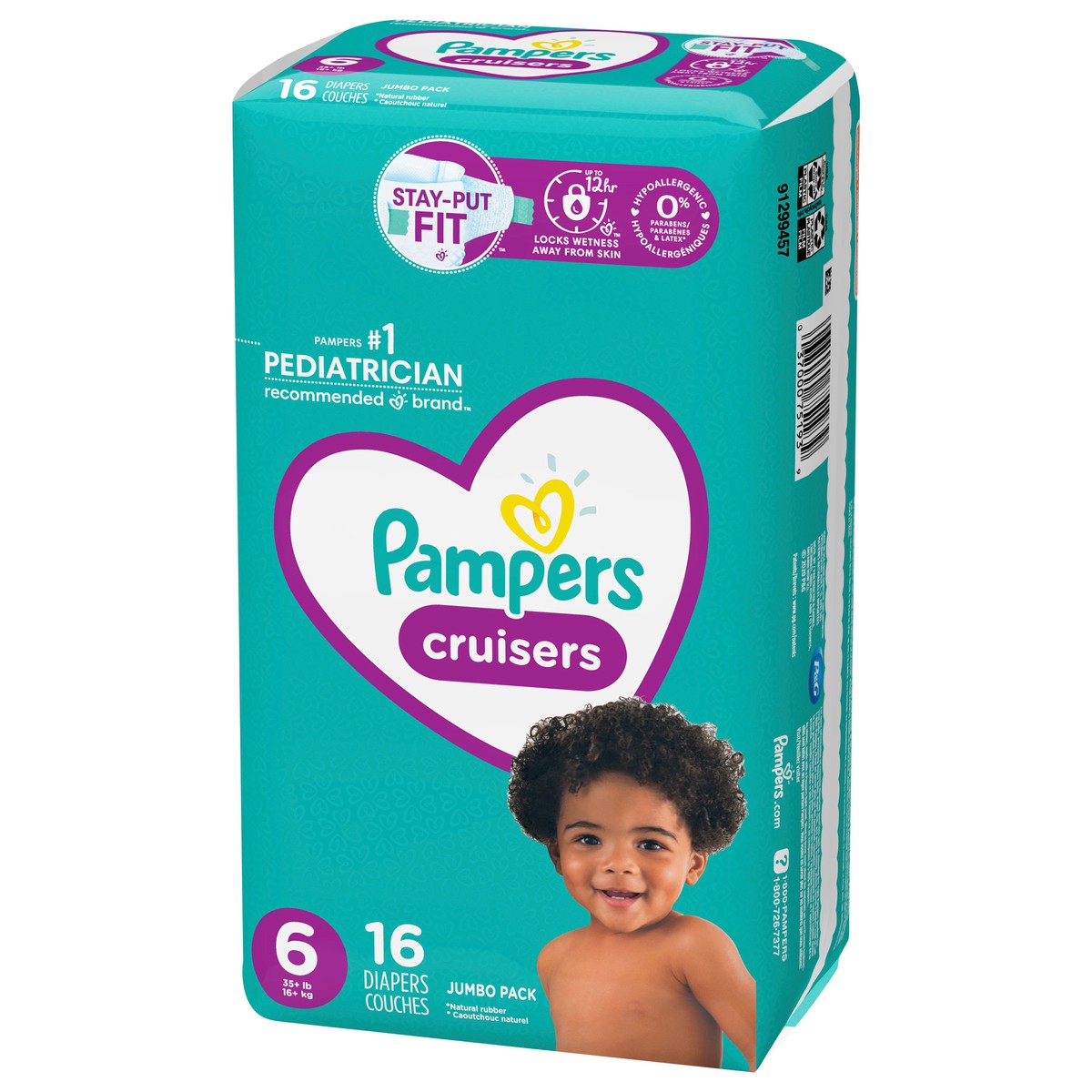 slide 3 of 4, Pampers Cruisers Diapers Size 6 16Count, 16 ct