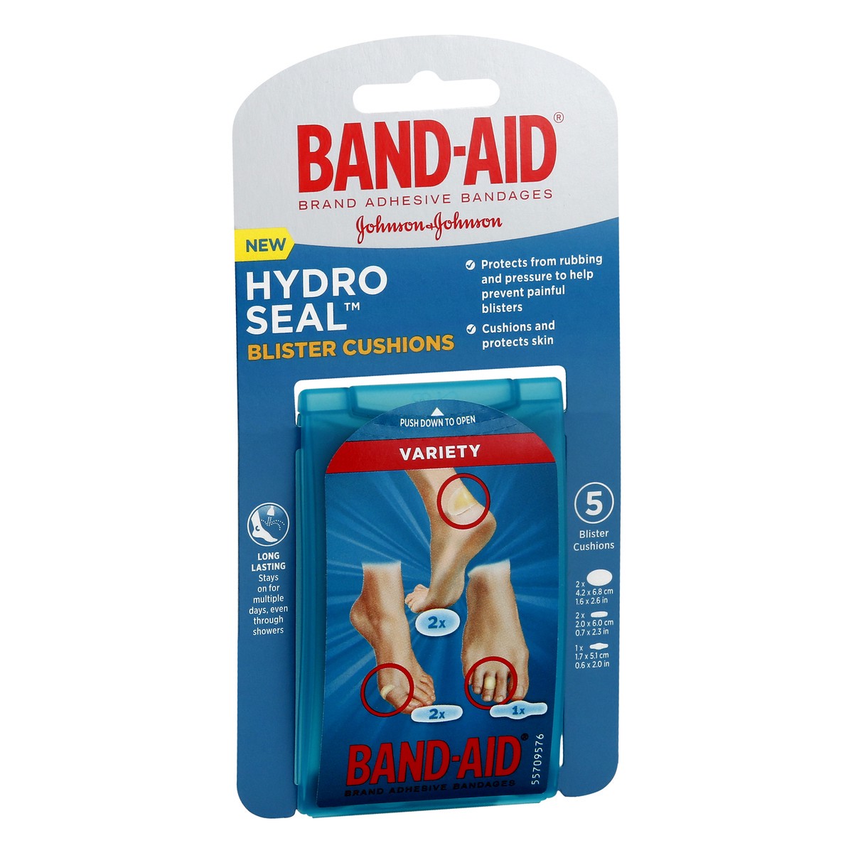 slide 8 of 9, Band-Aid Hydro Seal Bandages Blister Cushion Variety, 5 ct