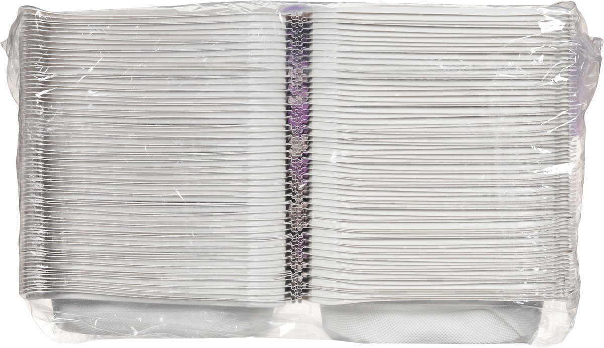 slide 7 of 10, First Street 8x8 1-Compartment Hinged Containers, 75 ct