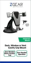Zgear Dash Window or Vent Gravity Grip Mount