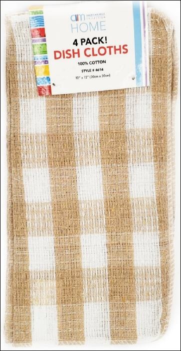 slide 1 of 1, C- Kitchen Uten Amer Dishclth /Headr, 1 ct