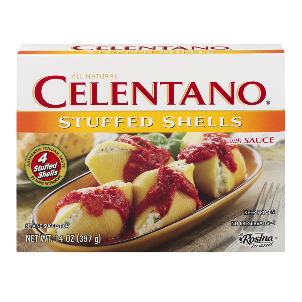 slide 1 of 1, Celentano Stuffed Shells, 14 oz