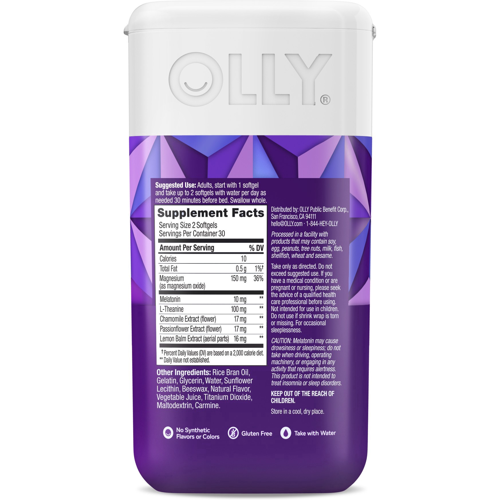 slide 5 of 13, Olly Ultra Sleep Softgels - 60ct, 60 ct