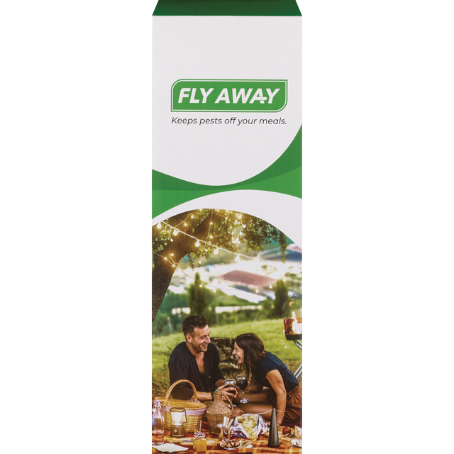 slide 1 of 1, FLY AWAY PRODUCT Fly Away Original Flying Pest Repellent Fan, Black, 1 ct
