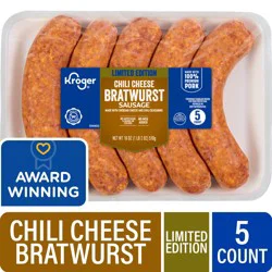 Kroger® Chili Cheese Bratwurst