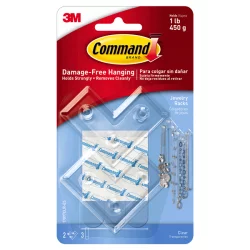 Command Modular Jewelry Rack - Clear