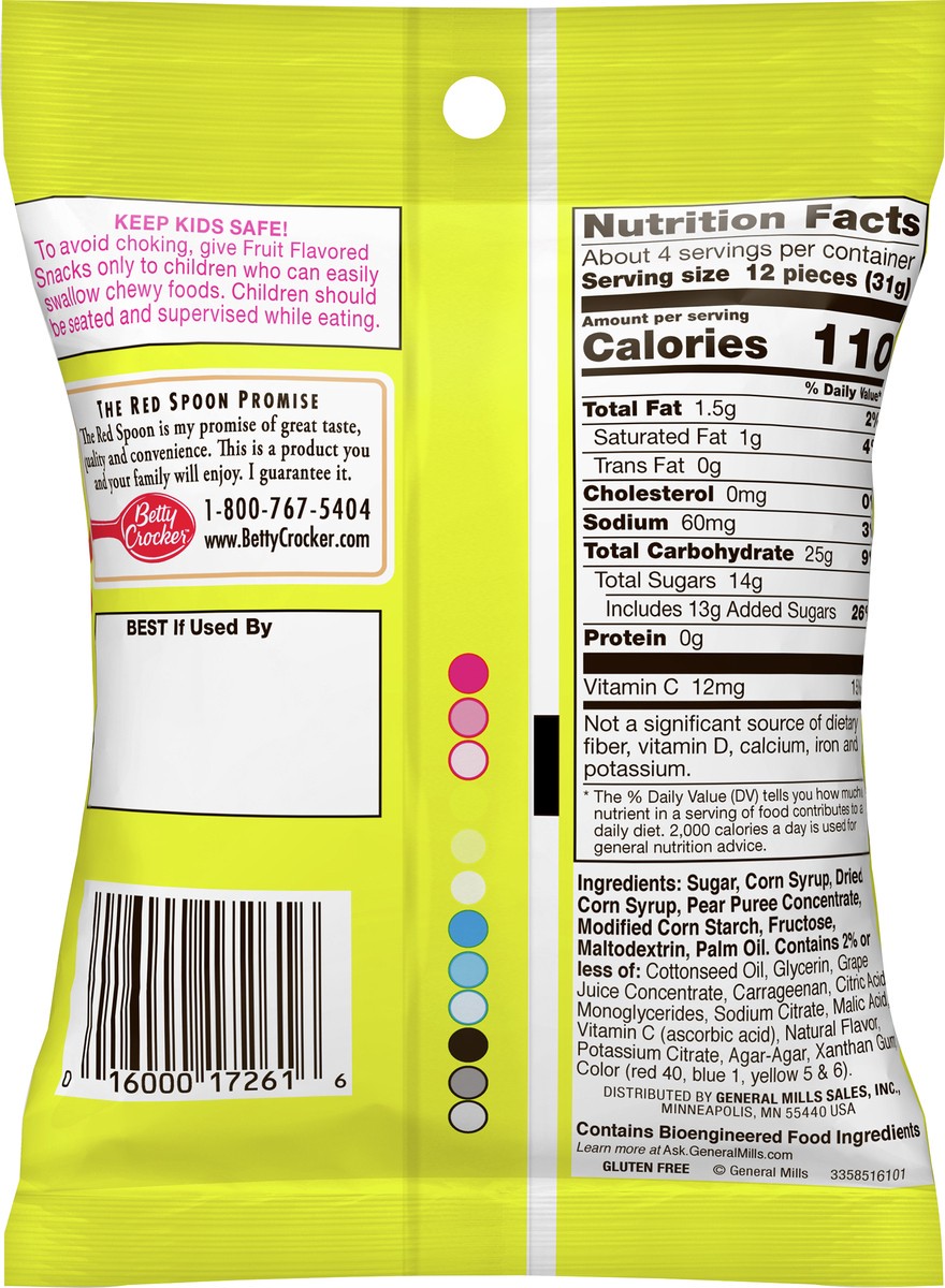 slide 4 of 8, Fruit Gushers Tropical Fruit Flavored Snacks, 4.25 oz