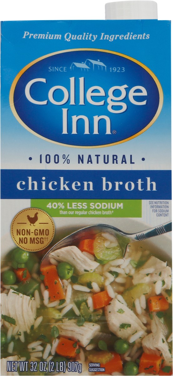 slide 9 of 10, College Inn Chicken Broth 32 oz, 32 oz