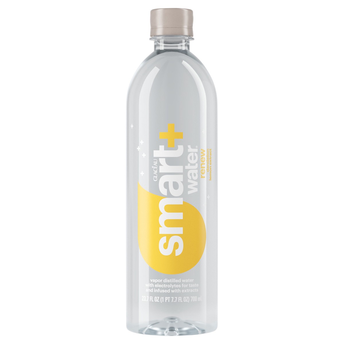 slide 1 of 7, smartwater Dandelion Lemon Bottle- 23.7 fl oz, 23.7 fl oz