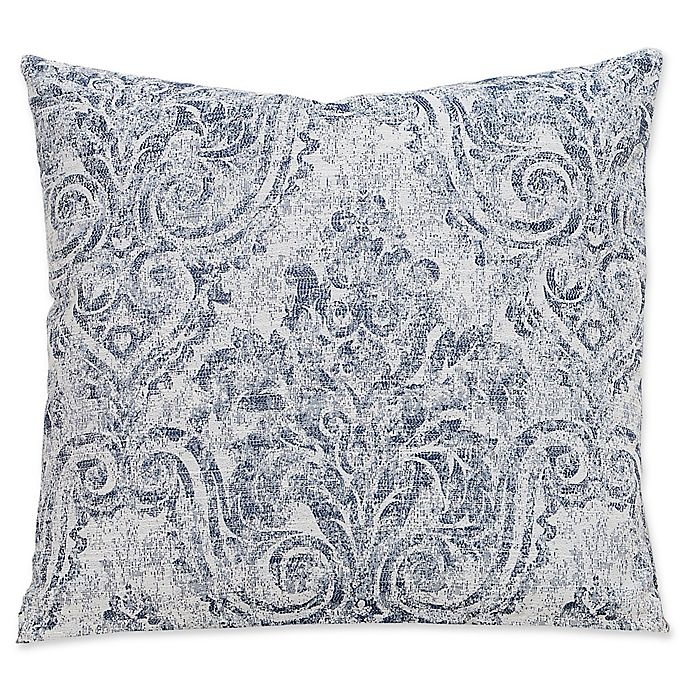 slide 1 of 2, SIScovers Misty River Square Throw Pillow - Blue/Grey, 16 in