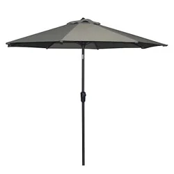 Signature SELECT 9 Feet Grey Market Umbrella - Each