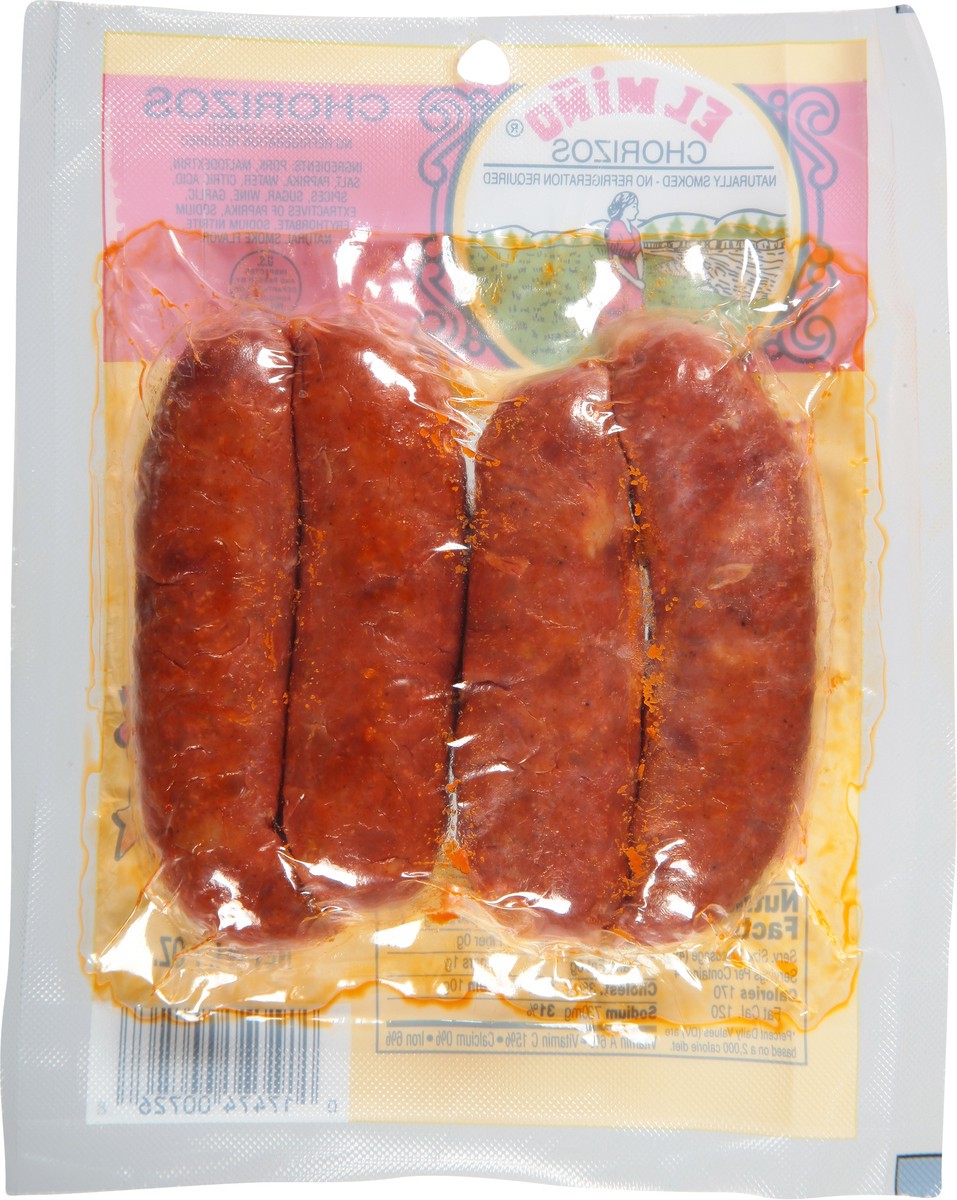 slide 5 of 9, El Miño Chorizos 7 oz, 7 oz