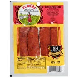 El Miño Chorizos 7 oz