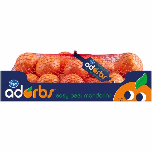 slide 1 of 1, Kroger Adorbs Easy Peel Seedless Mandarins, 5 lb