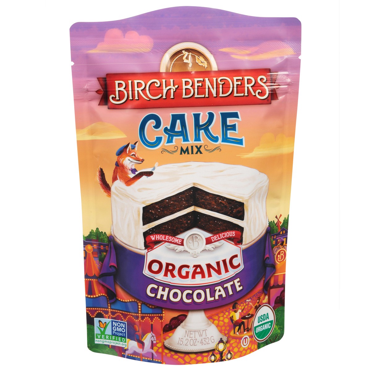 slide 7 of 9, Birch Benders Organic Chocolate Cake Mix 15.2 oz, 15.2 oz