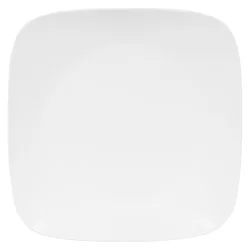 Corelle Rounded Square Plate - Pure White