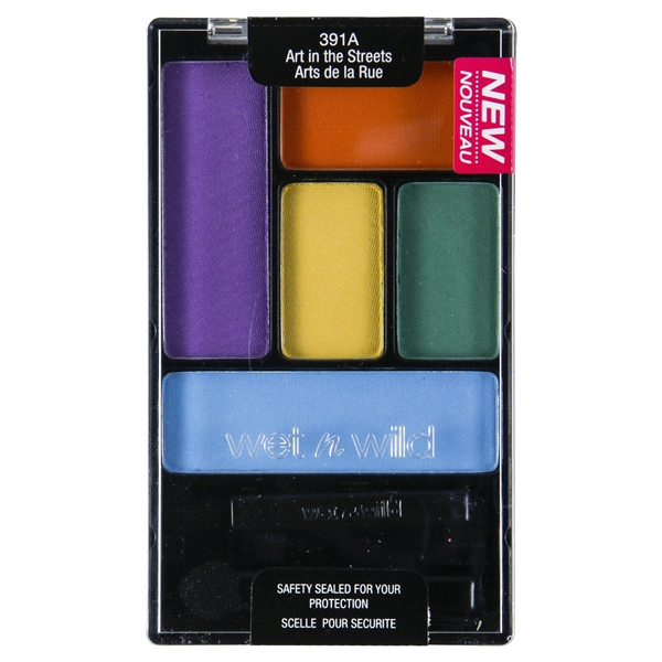 slide 1 of 1, wet n wild Color Icon Eyeshadow Palette Art in the Streets 391A., 21 oz