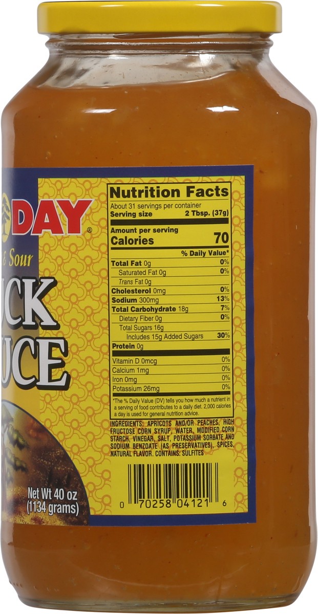 slide 2 of 9, Dai Day Sweet & Sour Duck Sauce 40 oz, 40 oz