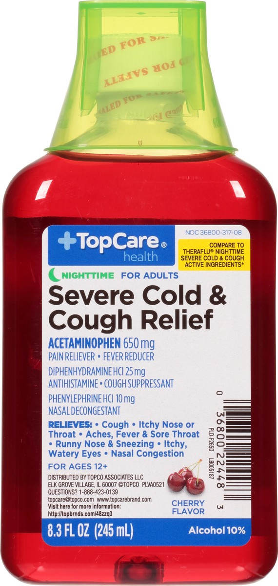 slide 2 of 17, TopCare Flu Relief Therapy, 8.3 oz