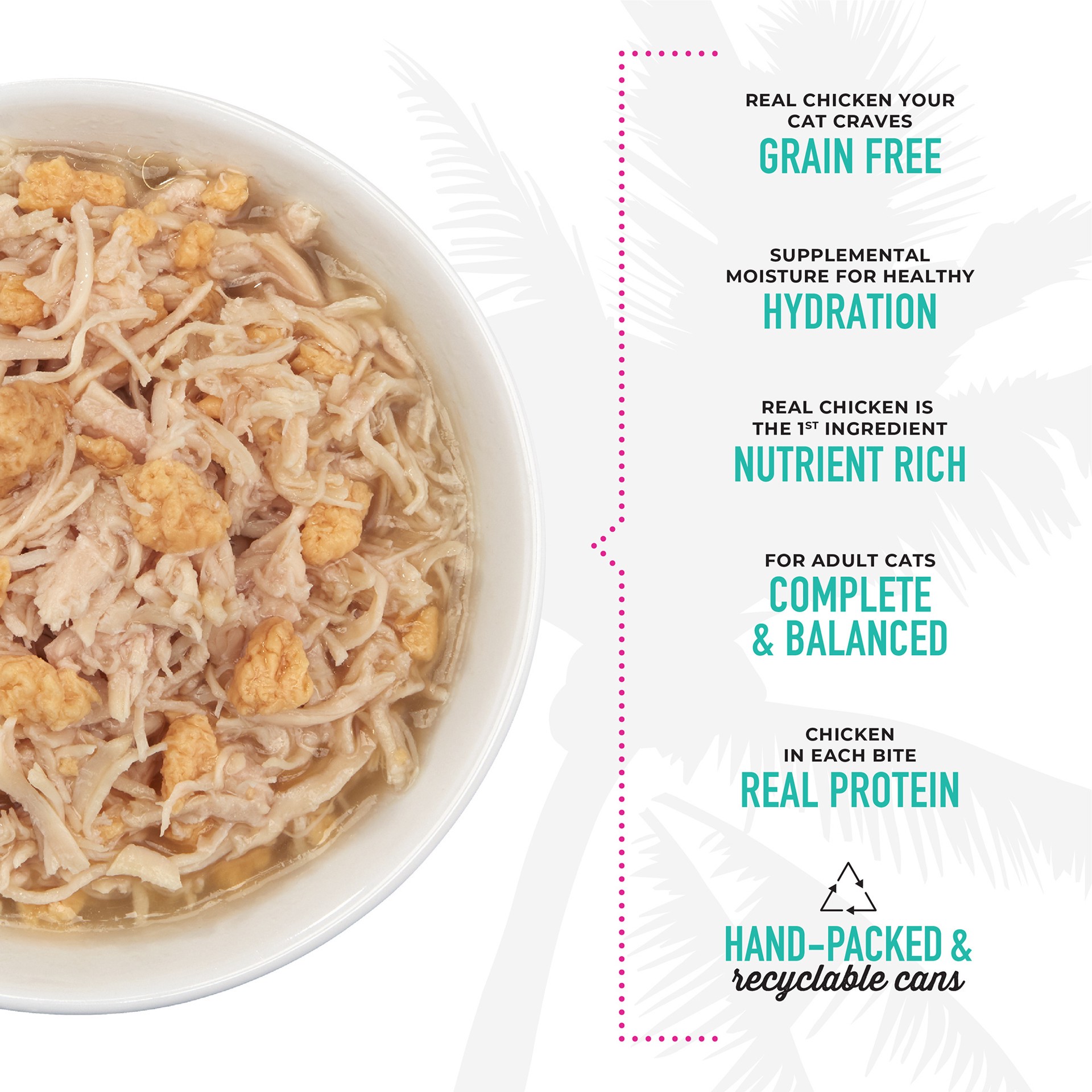 slide 4 of 7, Tiki Cat Luau Wet Cat Food, Chicken & Egg, 2.8 oz. Can, 2.8 oz