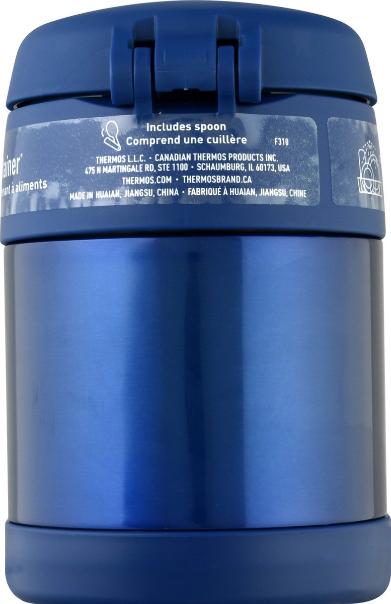 slide 9 of 10, Thermos Stainless Steel Funtainer Food Jar, Solid Blue, 1 ct