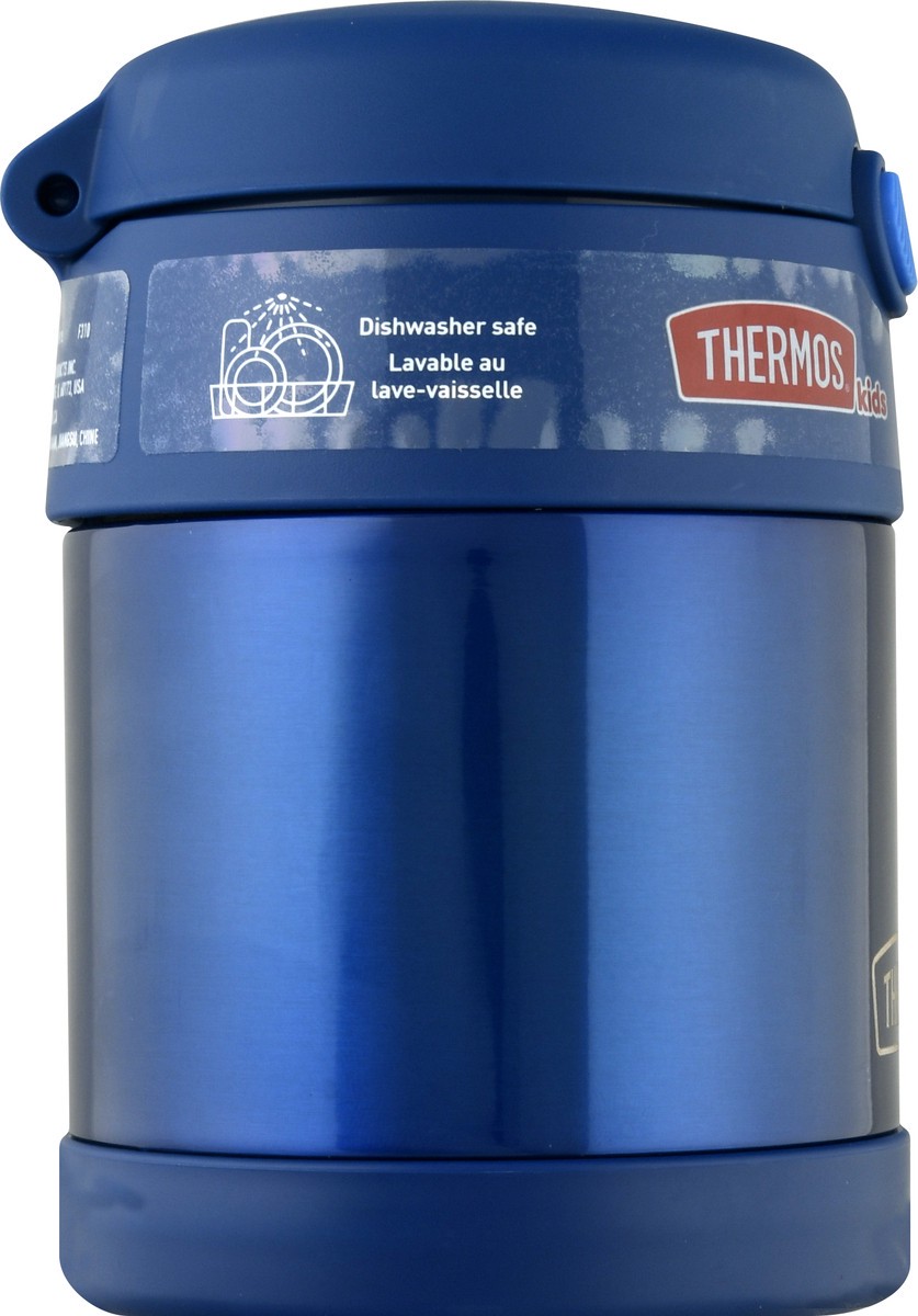 slide 8 of 10, Thermos Stainless Steel Funtainer Food Jar, Solid Blue, 1 ct