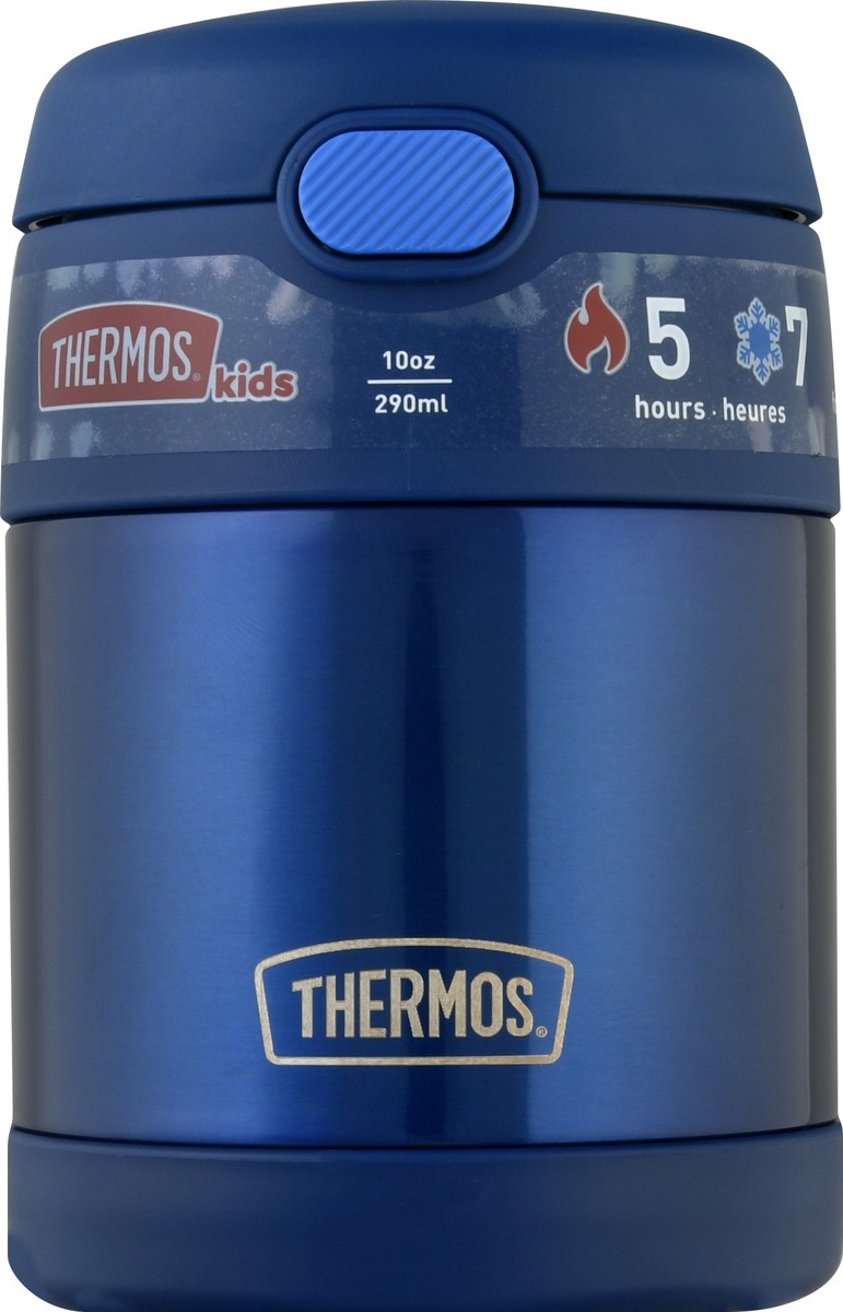 slide 7 of 10, Thermos Stainless Steel Funtainer Food Jar, Solid Blue, 1 ct