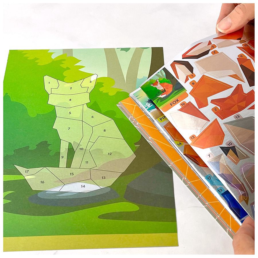 slide 2 of 3, ArtSkills Foil by Number, 1 ct