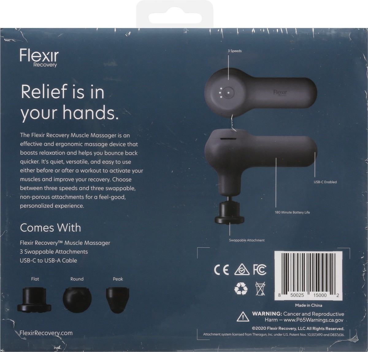slide 10 of 12, Flexir Recovery Muscle Massager 1 ea, 1 ct