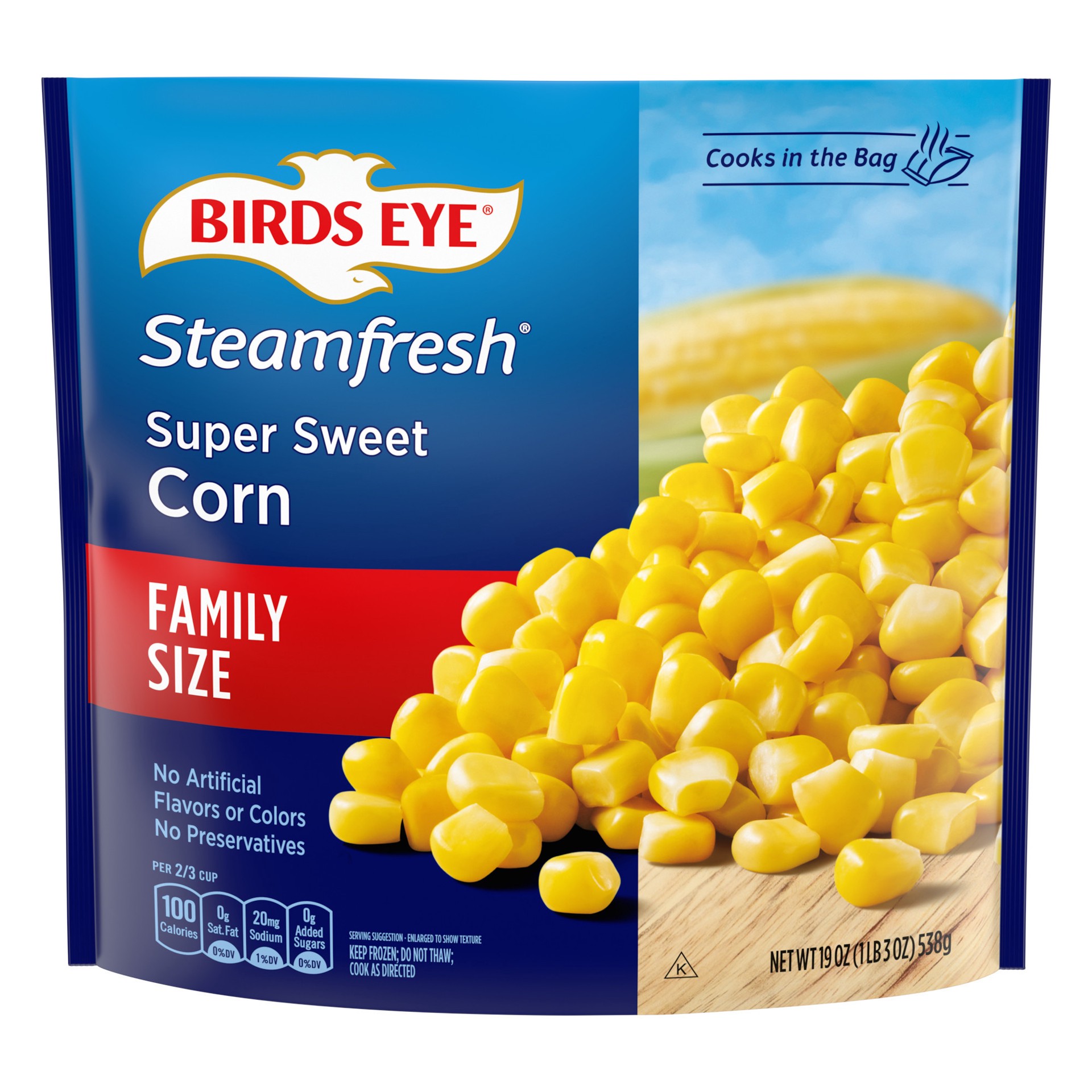 slide 1 of 5, Birds Eye Super Sweet Corn Family Size. 19 oz, 19 oz