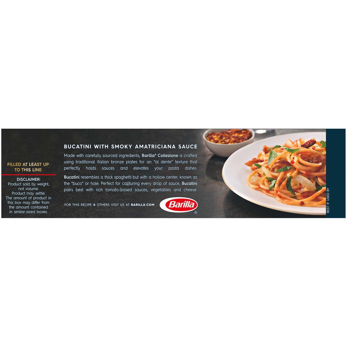 slide 5 of 9, Barilla Collezione Artisanal Collection Bucatini Pasta 12 oz. Box, 12 oz