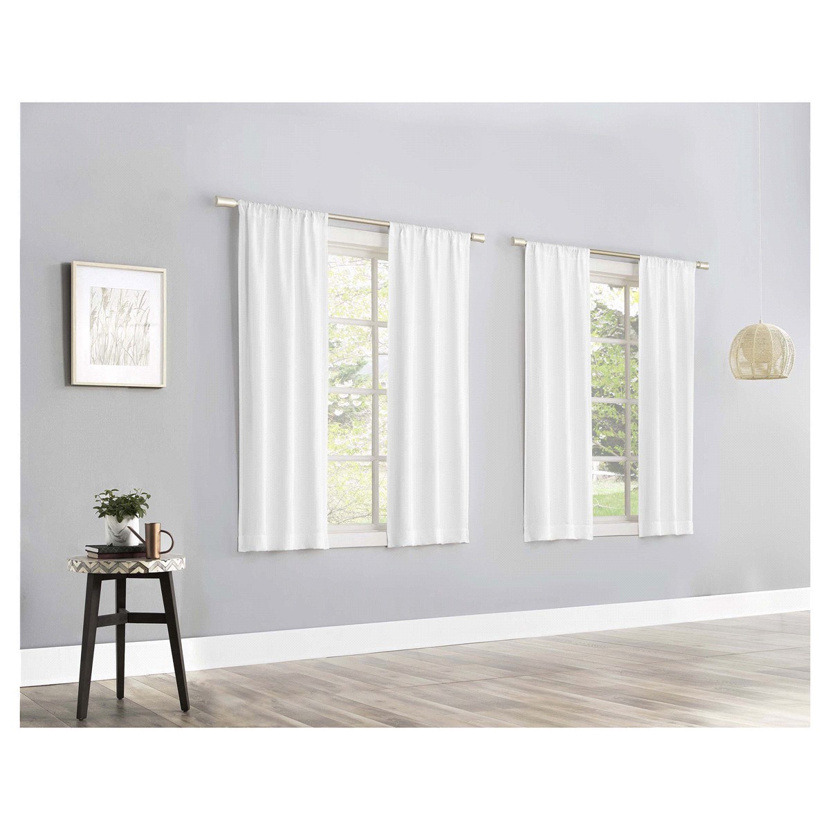 slide 1 of 1, Sun Zero Lichtenberg Clarkson White 104X63", 1 ct