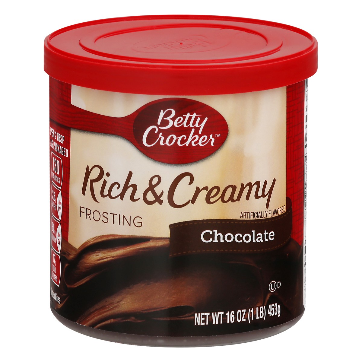 slide 1 of 1, Betty Crocker Rich & Creamy Chocolate Frosting 16 oz, 16 oz