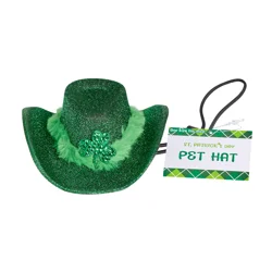 Meijer Corporate Seasonal St. Patrick's Day Pet Cowboy Hat, 1 Count