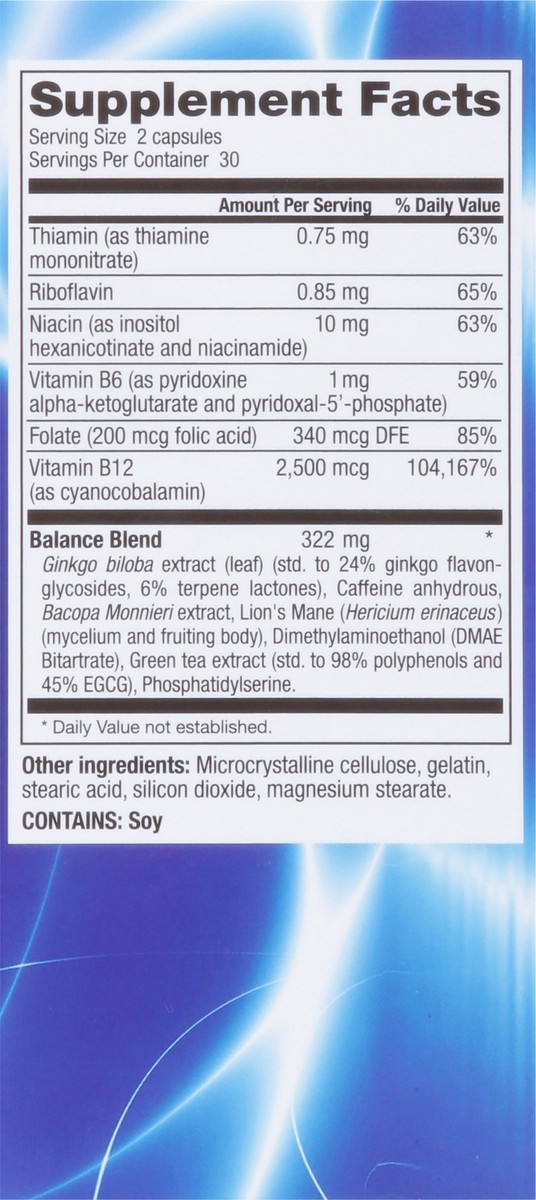 slide 6 of 15, Focus Factor Pro Max Nootropic 60 Capsules, 60 ct