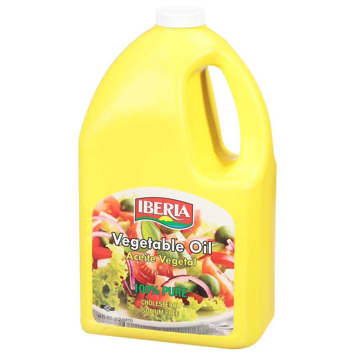 slide 3 of 9, Iberia 100% Pure Vegetable Oil 96 fl oz, 96 fl oz