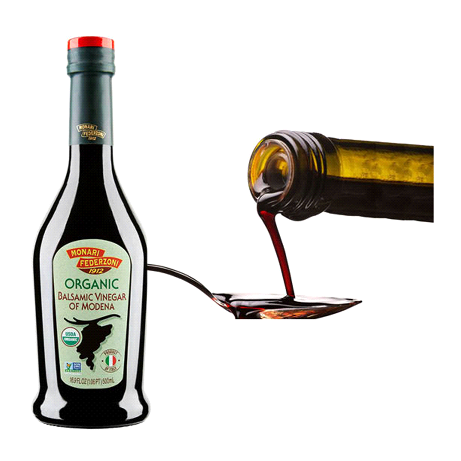 slide 2 of 4, Monari Federzoni Organic Balsamic Vinegar - 16.9 fl oz, 16.9 fl oz