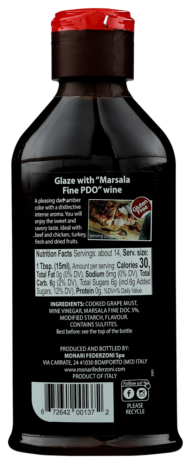 slide 2 of 2, Monari Federzoni Aromatic Taste Glaze with Wine - 9 oz, 9 oz