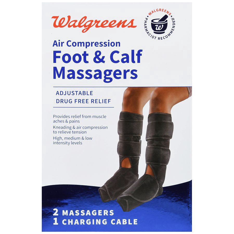 slide 3 of 5, Walgreens Foot & Calf Massagers, 1 pair