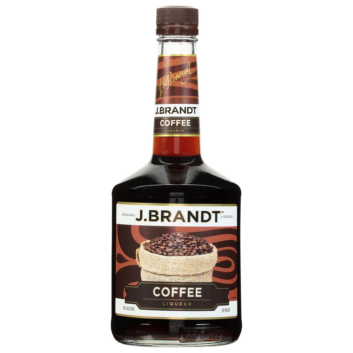 slide 1 of 1, J. Brandt Coffee Liqueur 30 Proof - 750 Ml, 