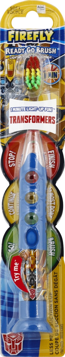 slide 5 of 6, Firefly Transformers Ready Go Brush Toothbrush, 1 ct