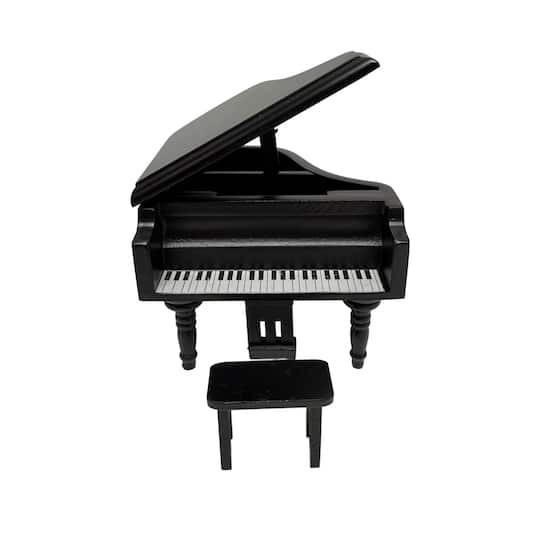 slide 1 of 3, Miniature Grand Piano By Make Market, 3.54 in x 3.43 in x 2.76 in