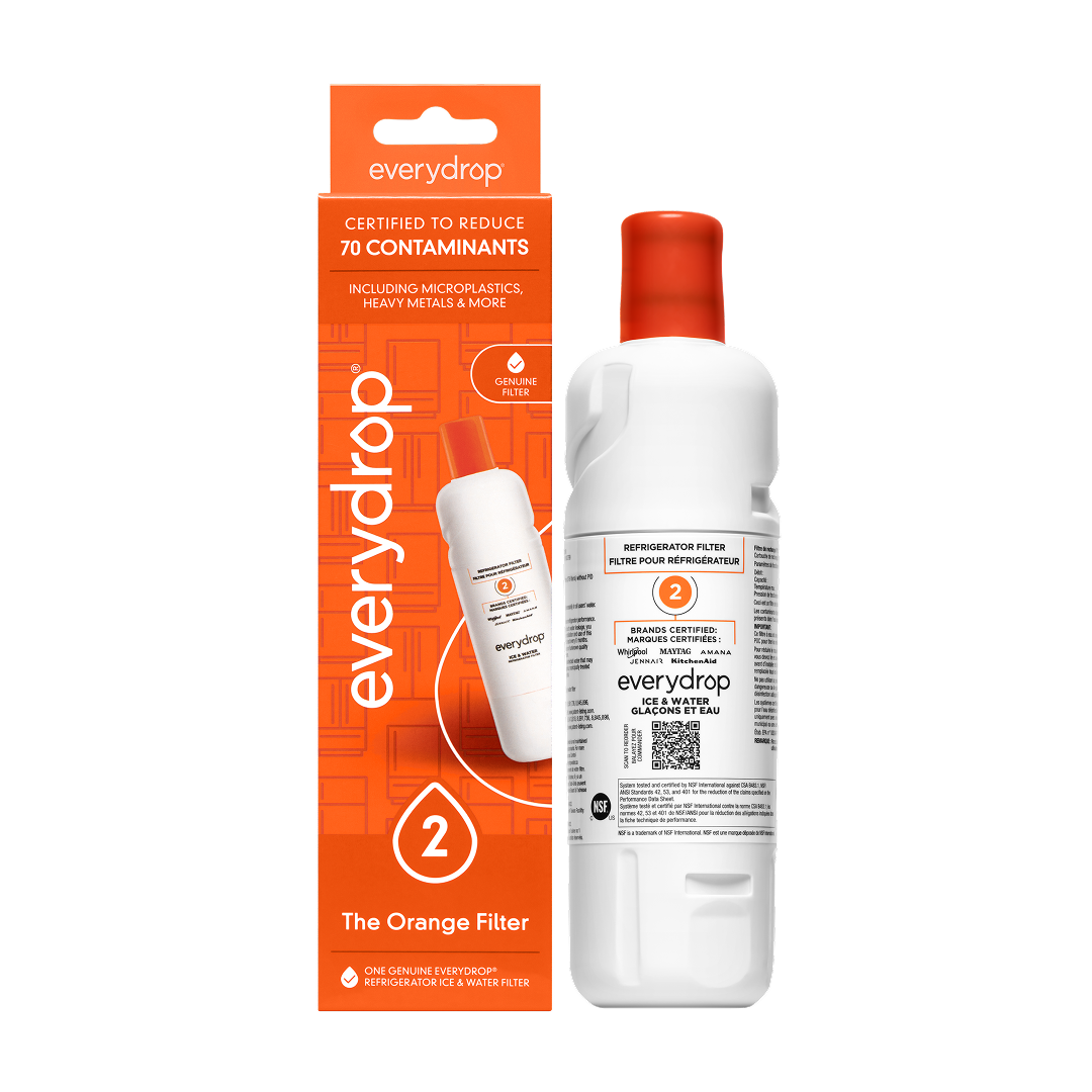 slide 1 of 6, everydrop Twist-in Refrigerator Water Filter Filter 2, 1 ct