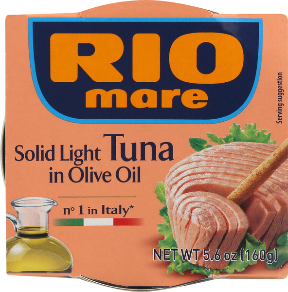 slide 1 of 1, Rio Mare Tuna in Olive Oil Solid Light, 5.6 oz