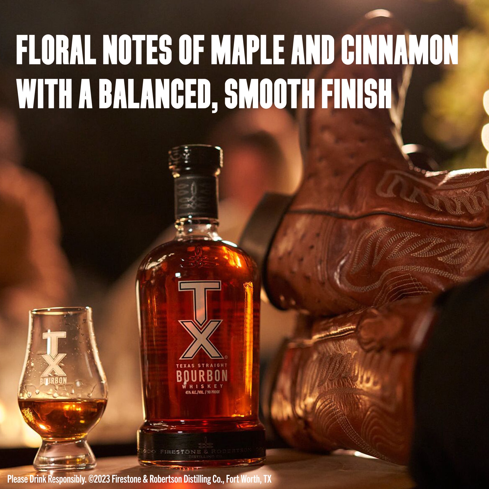 slide 2 of 9, Tx Brand TX Straight Bourbon Whiskey 750mL, 90 Proof, 25.4 oz
