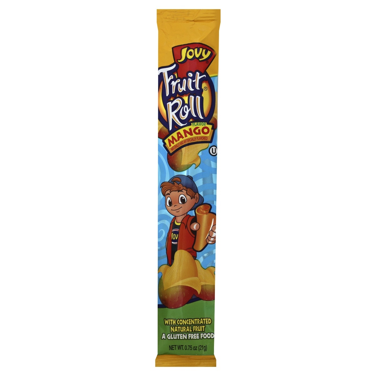 slide 1 of 5, Jovy Fruit Roll Mango Flavor - 0.75 Oz, 0.75 oz